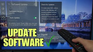 How To Update Firmware on LG Smart TV [upl. by Flossy]