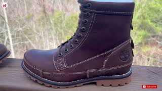 Mens Timberland Original 6  Inch Boot  Earth Keeper  On Feet [upl. by Ahsinut102]