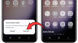 How To Turn Off Safe Mode  Turn Off Safe Mode On Samsung [upl. by Nimzzaj854]