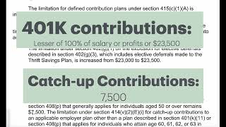 Self directed 401k contribution limits 2025 [upl. by Solon]