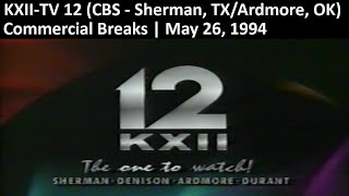 KXIITV 12 CBS Commercials  5261994 [upl. by Tuck]