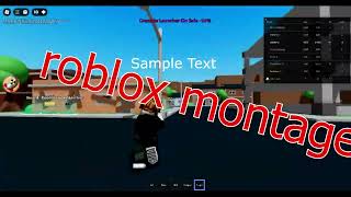 roblox sniper montage [upl. by Rett]