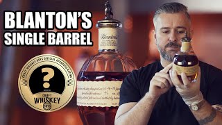 BLANTONS SINGLE BARREL BOURBON  TWO MINUTE WHISKEY REVIEW [upl. by Erlina]