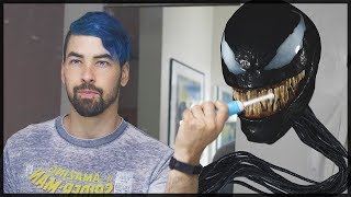 Symbiote Morning Routine Venom From Spiderman In Real Life [upl. by Bowes]