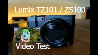 Panasonic Lumix DCTZ101 TZ100 ZS100 Video Test good enough in 2023 Stabilization Autofocus Zoom [upl. by Christen]