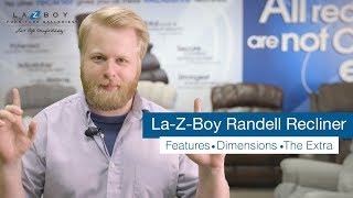 LaZBoy Randell Recliner  Recliner Review Episode 17 Crandell Replacement [upl. by Yatnahs]