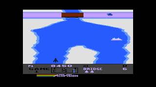 Atari 5200 Hack Rom  River Raid Cold Winter 2023  Gameplay No Commentary [upl. by Haeluj]