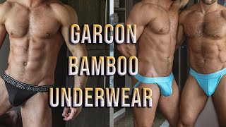 Garcon  Bamboo Jockstrap  Mens Underwear try on review 🍑👀 [upl. by Lothair]