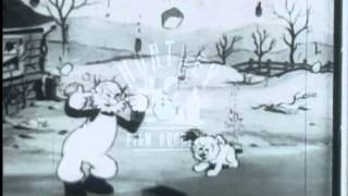 Cartoon about Drought and rain making 1936  Film 397 [upl. by Anitnoc]