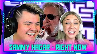 Millennials react to Sammy Hagar “Right Now” Live the Stern Show  THE WOLF HUNTERZ Jon and Dolly [upl. by Iggam]