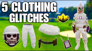 GTA 5 TOP 5 CLOTHING GLITCHES AFTER PATCH 169 Rare Joggers Colored Helmets amp More [upl. by Nnylhsa]