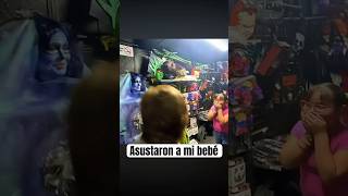 Cayó en la trampa y la asustaron humor bebeshito comedia halloween [upl. by Gisella310]