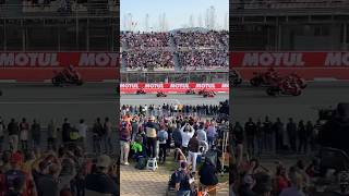 Salida SPRINT MOTOGP Solidarity GP BARCELONA PELOUSE PRIVILEGE 2024 [upl. by Enniroc677]