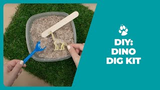 DIY Dino Dig Kit Fun Dinosaur Excavation Kit for Kids [upl. by Rothstein]