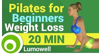 Pilates for Beginners Weight Loss [upl. by Eislel]