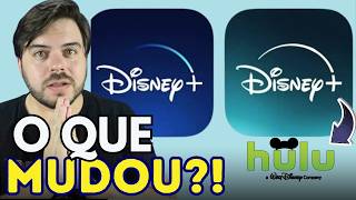 DISNEY PLUS MUDOU Hulu Agora OFICIAL Logo Renovado [upl. by Lilithe267]