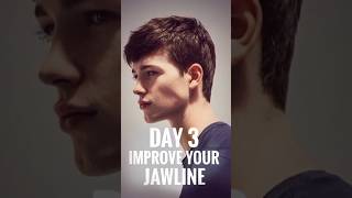 Get your 10X better jawline within 30 Days challenge  Day 3  faceexercisejowline faceworkout [upl. by Odrareg]