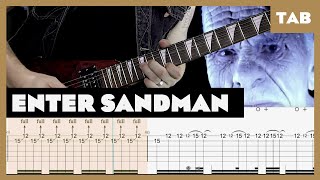 Metallica  Enter Sandman  Guitar Tab  Lesson  Cover  Tutorial [upl. by Salzhauer]