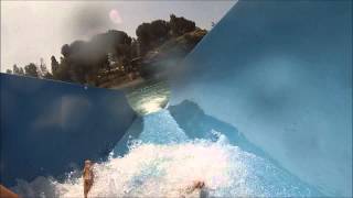 GoPro Hero HD Going Down A Water Slide Yucaipa Regional Park Ca [upl. by Behrens]