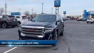 2021 GMC Acadia SLE Sport Utility Woodhaven Trenton Wyandotte Taylor Riverview Southgate [upl. by Mather]