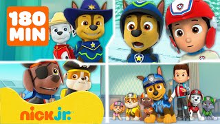 Patrulha Canina  Maratona de Resgate de 3 Horas  Nick Jr em Português [upl. by Zindman]