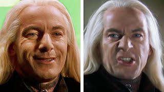 Lucius Malfoy Bloopers Vs The Real Scene shorts [upl. by Leitman]