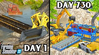 I Took 2 Year Making A 1 Million Dollar Gold Mine  Farming Simulator 22 [upl. by Lizzie670]