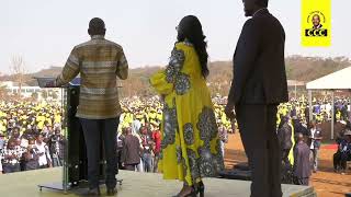 President Chamisa Cross over rally speech [upl. by Noli]