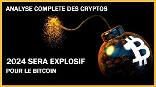 Analyse complète des cryptos pour 2024  Prédiction bitcoin Ethereum et solana pour 2024 [upl. by Llertram]