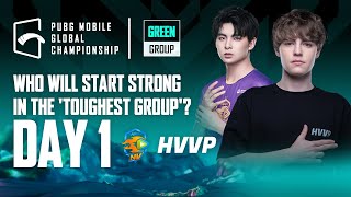 EN 2022 PMGC League Group Green Day 1  PUBG MOBILE Global Championship [upl. by Lem]