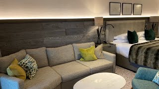 Lodore Falls Hotel amp Spa Deluxe Spa Suite opposite Derwentwater Lake District  May 2021 [upl. by Aldos]