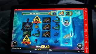 MegaDon 🦈 20p low stake slot action 🎬 😎 [upl. by Harland]