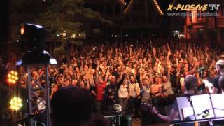 Schützenlied  Tanz auf dem Marktplatz Biberach 2016 [upl. by Sew]