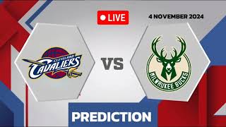 Cleveland Cavaliers VS Milwaukee Bucks  NBA Match Prediction  Basketball Match Prediction [upl. by Jun]