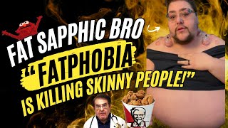 quotFatphobia is KILLING Skinny Peoplequot  FatSapphicBro TikTok Reaction [upl. by Alek]