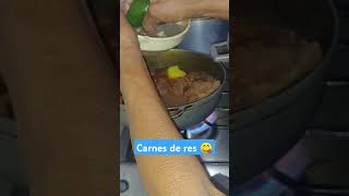 Carnes de res Dominicana del campo a la cosina 😅😋😋 cosina food cocinero comida cocineritos [upl. by Stefano]