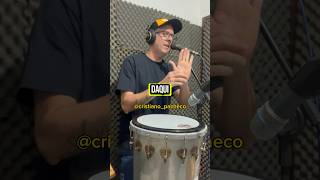 Como tirar o som do SLAP no TIMBAL  Cristiano Pacheco shorts timbal percussao [upl. by Suoiluj]