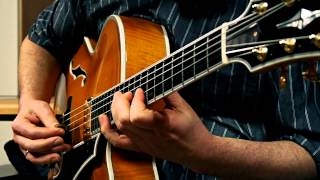 Sonntag J17X Archtop Jazz Guitar  Afternoon in Paris Changes  Played by Andreas Schulz [upl. by Atrebla641]