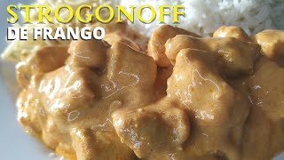 STROGONOFF DE FRANGO SIMPLES E DELICIOSO [upl. by Akiret]