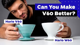 Hario V60 vs W60 Dripper Can You Beat the Coffee Legend [upl. by Mace]