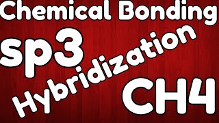 sp3 hybridizationCH4Chemical Bonding [upl. by Seavey416]