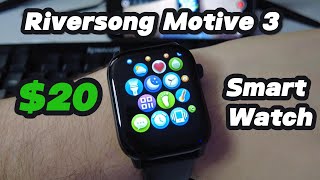 RIVERSONG Smart Watch Motive 3 Overview [upl. by Lindblad]