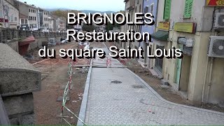 Brignoles restauration du square Saint Louis LC VIDEO [upl. by Nesaj]