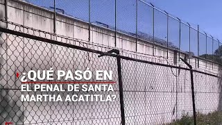 ¿Qué pasó en el penal de Santa Martha  Una riña dejó 3 muertos ya identificaron a las víctimas [upl. by Nhojleahcim]