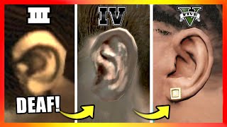 Evolution of EARS LOGIC in GTA Games GTA 3 → GTA 5 [upl. by Somerset]