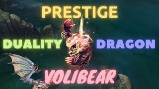 Prestige Duality Dragon Volibear Skin  PreRelease [upl. by Bloom995]