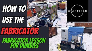 How To Use the Simple Fabricator amp Compound Fabricator  A Fabricator Tutorial for Dummies [upl. by Corson876]