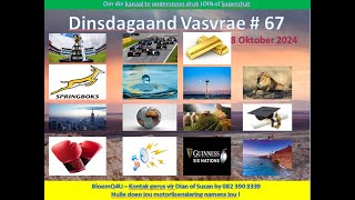 Dinsdagaand Vrae  67 [upl. by Ikaz]