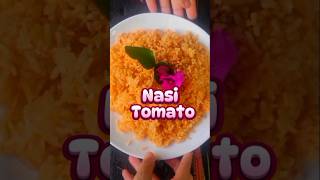 Nasi Tomato Rice  Minute Cook Easy Recipe Deliciousshorttrending [upl. by Ahsikin]