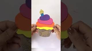 Feliz Cumple topper decorativo pin cómo hacer adorno de regalo en foami para pastel cake toppers [upl. by Eedia]